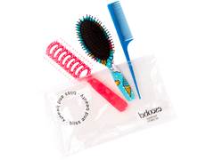 ESTOJO ESCOBEL 2 ESCOVAS 1 PENTE 
