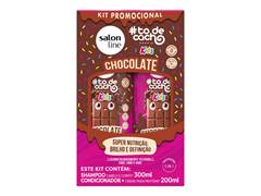 KIT S L #TODECACHO KIDS SH+COND CHOCOLAT