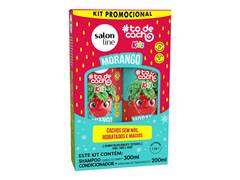 KIT S L #TODECACHO KIDS SH+COND MORANGO