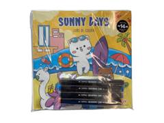 LIVRO P COLORIR CC SUNNY DAYS